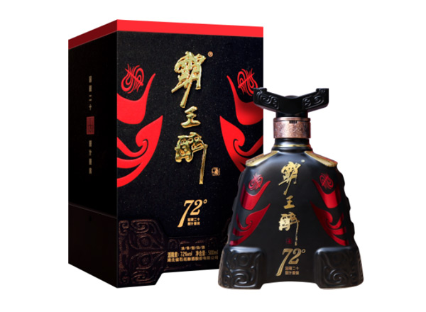 回收石花霸王醉酒72° 白酒礼盒