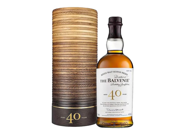 回收百富40年珍稀融合系列单一麦芽威士忌The Balvenie Aged 40 Years Rare Marriages