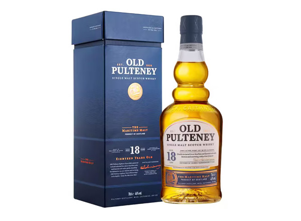 老富特尼18年回收苏格兰单一麦芽威士忌Old Pulteney Aged 18 Years Single Malt Scotch Whisky